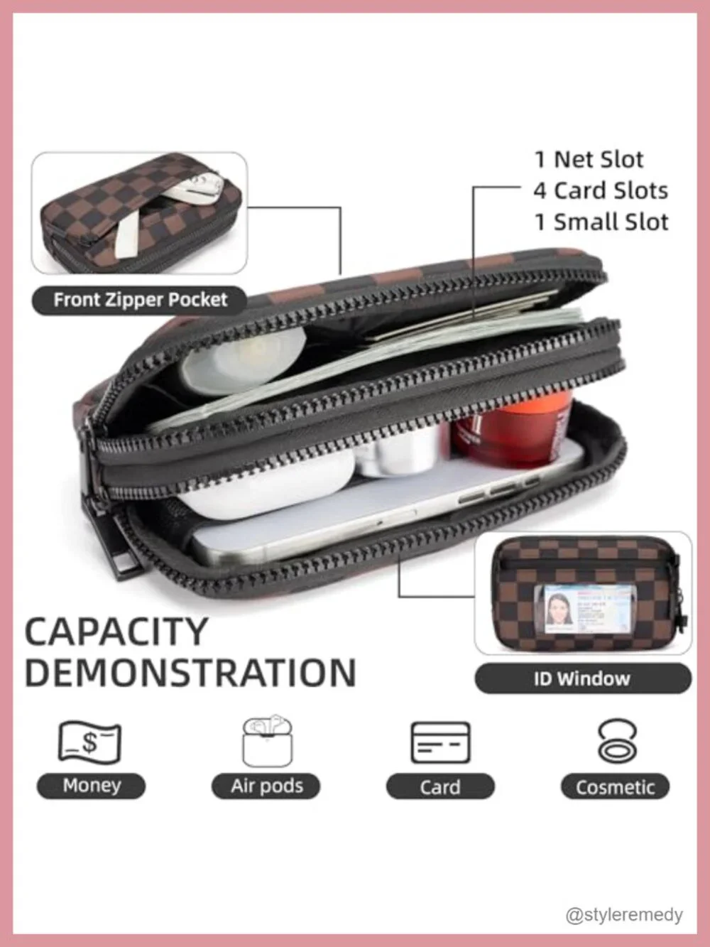 N/A versatile wristlet